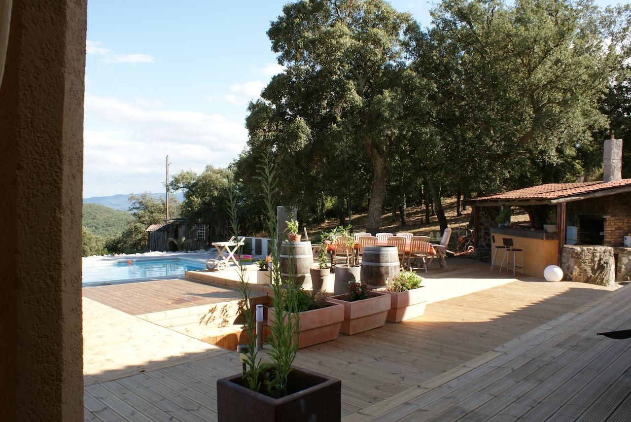 Mas La Marchette Bed & Breakfast Ceret Bagian luar foto