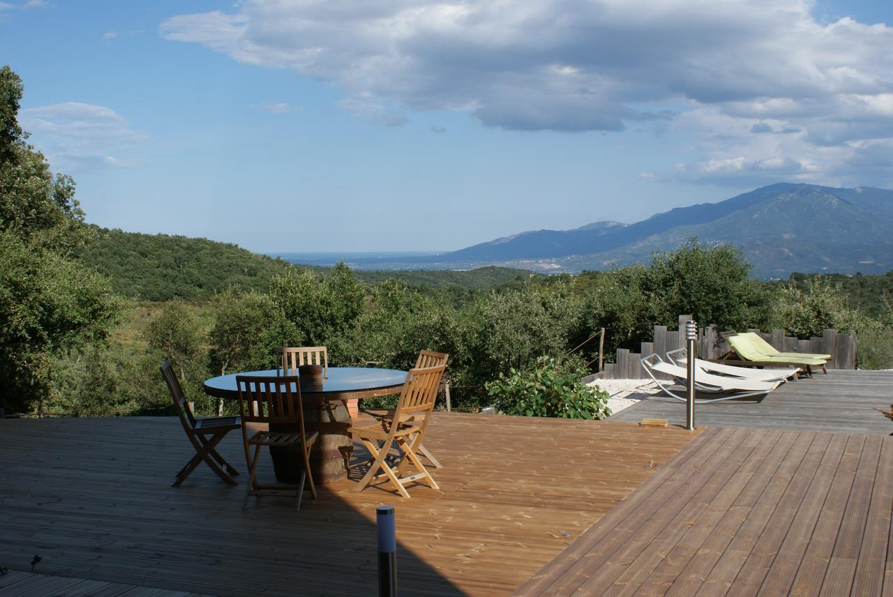 Mas La Marchette Bed & Breakfast Ceret Bagian luar foto